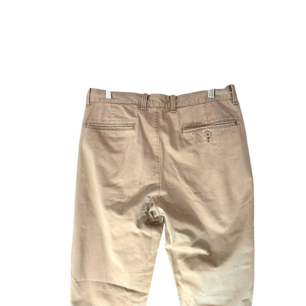 J.Crew The Bleecker Pants Men's Tan Khaki Business Casual Straight Leg 31 x 32 - Picture 8 of 14